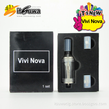 E Cigarette EGO Tank Vivi Nova 1.8/2.4/2.8ohm Resistance&Rechangeable Coil Head Best Clearomizer Vivi Nova